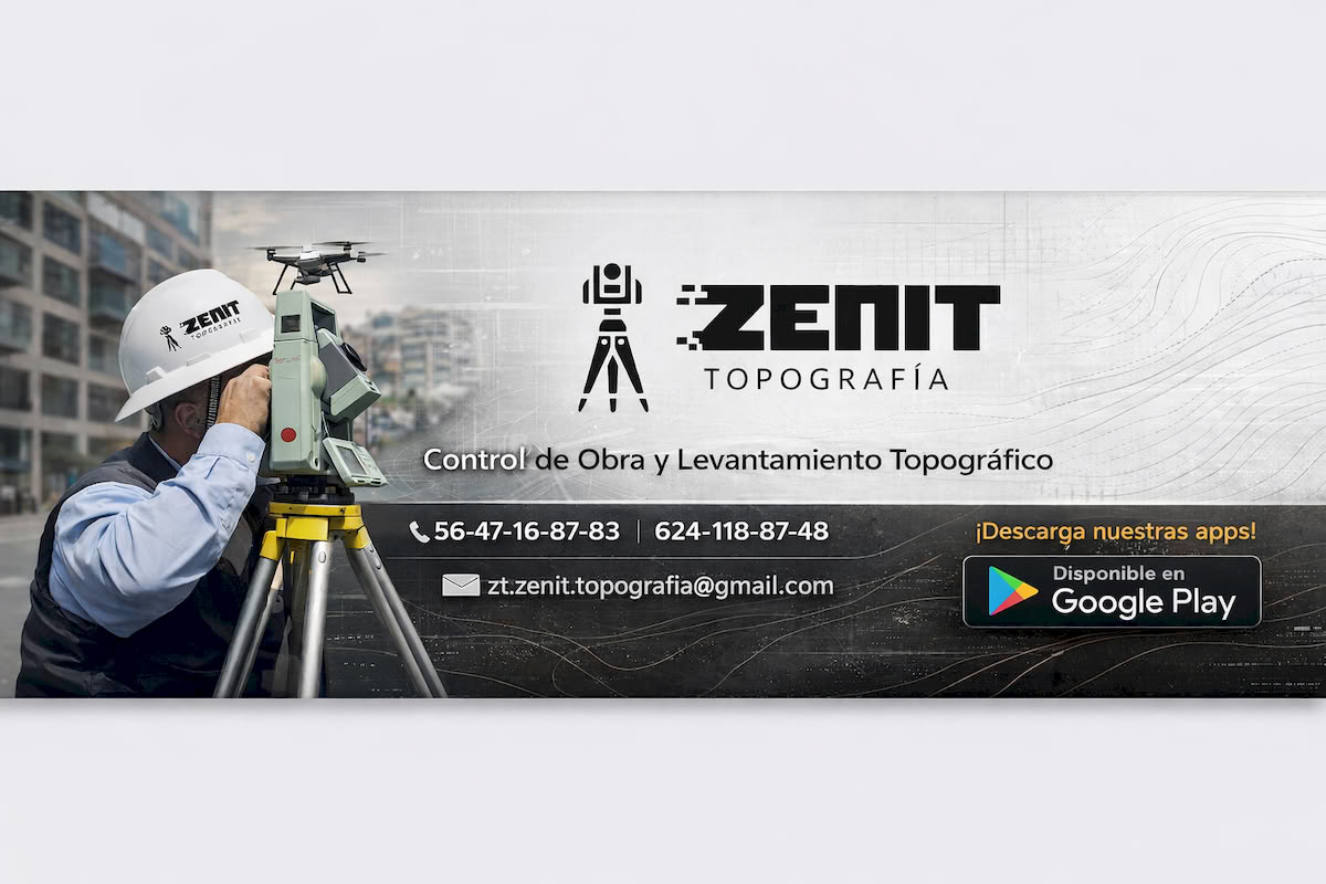Zenit Topografía - Banner